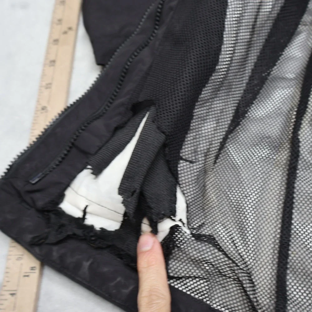North Face Jacket Boy Medium 10/12 Black Vortex Triclimate Waterproof 3in1 Shell